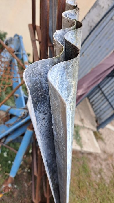 Tabla ondulata zincata