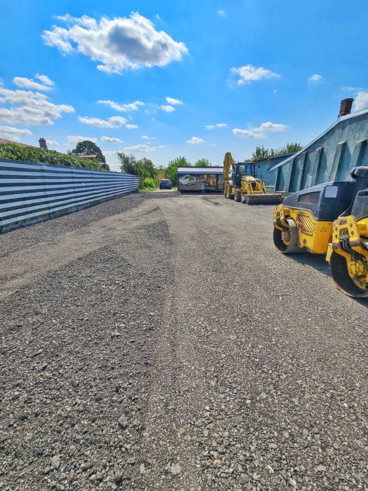 Buldoexcavator de inchiriat, nisip, pietris, frezat, pamant