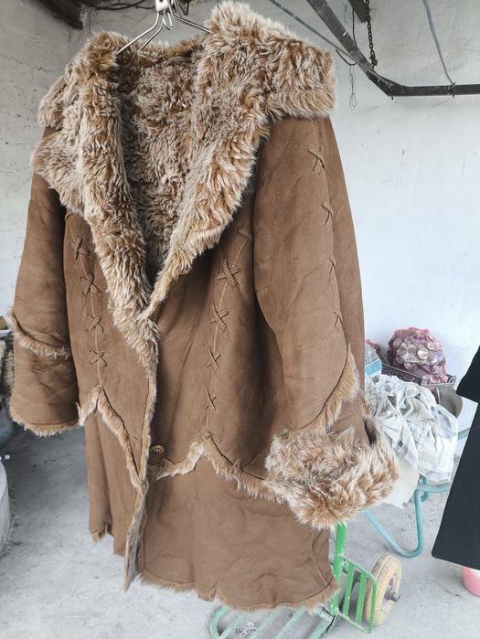 Дублёнка искусственная женская