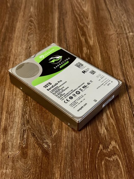 Seagate BarraCuda Pro 10TB – Висок клас HDD / 7200 rpm / 256MB Cache