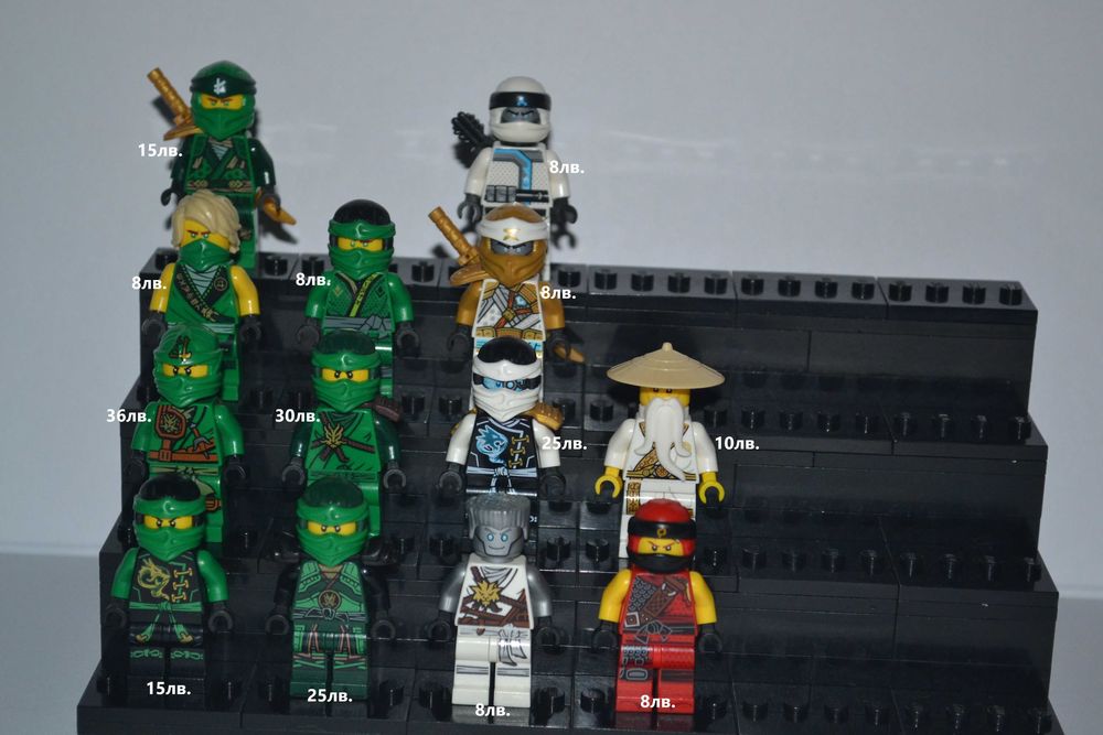 LEGO Ninjago минифигурки {3} / Ниджаго