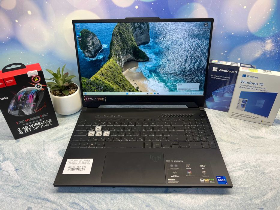 Игровой ноутбук ASUS TUF Gaming F15 /Core i7-12700H/16GB/512GB/RTX3050