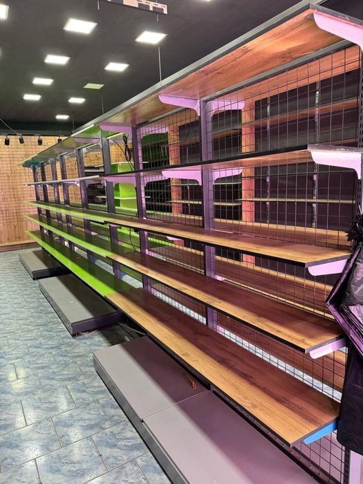 Полка стелаж для магазин