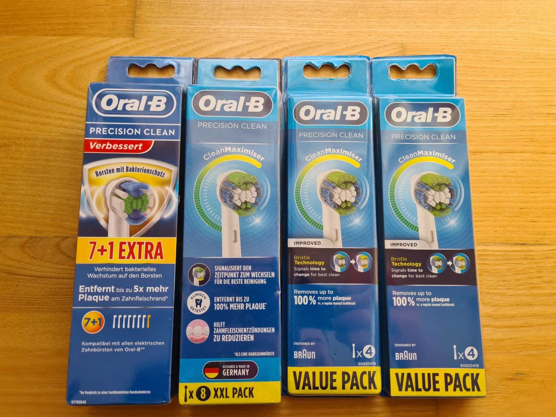Set rezerve OralB Precission Clean(4 sau 8 buc)