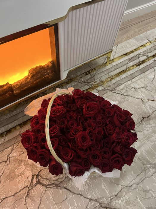 51 шт Корзина цветы Актобе