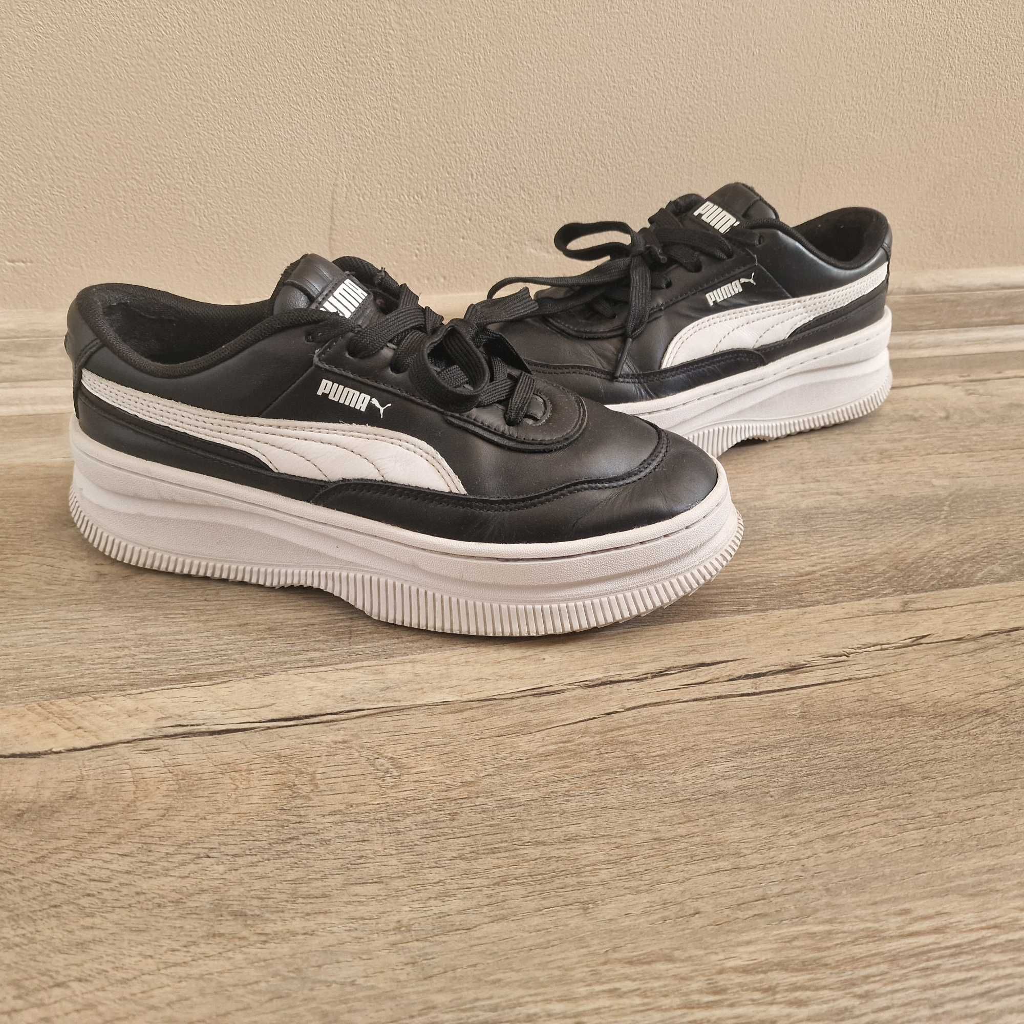 PUMA 38.5 номер Естественна кожа дамска кецове/маратонки