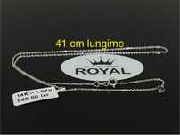 Bijuteria Royal CB : Lant aur alb 14k 1,57 grame