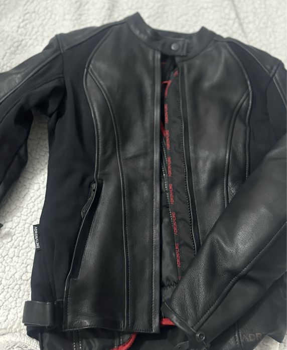 Geacă moto damă Adrenaline Siena XS – nouă, piele naturală