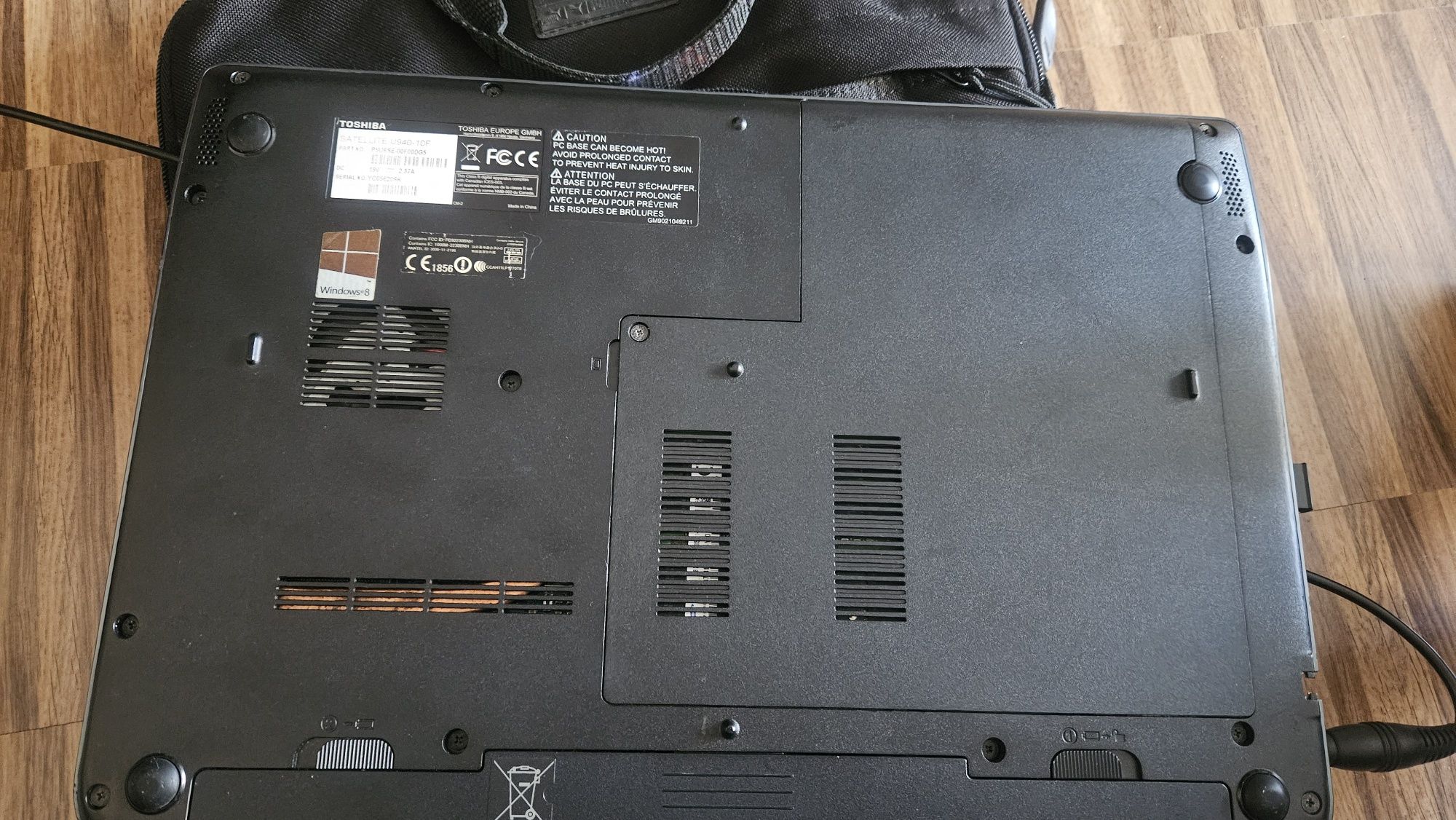 Laptop ultrabook toshiba satellite