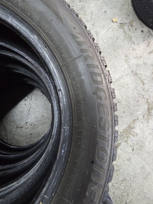 4x 205/55/16 M+S BRIDGESTONE Stare excelentă
