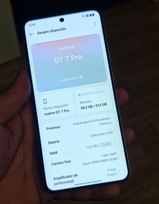 Vând sau Schimb Realme GT7 PRO 512GB