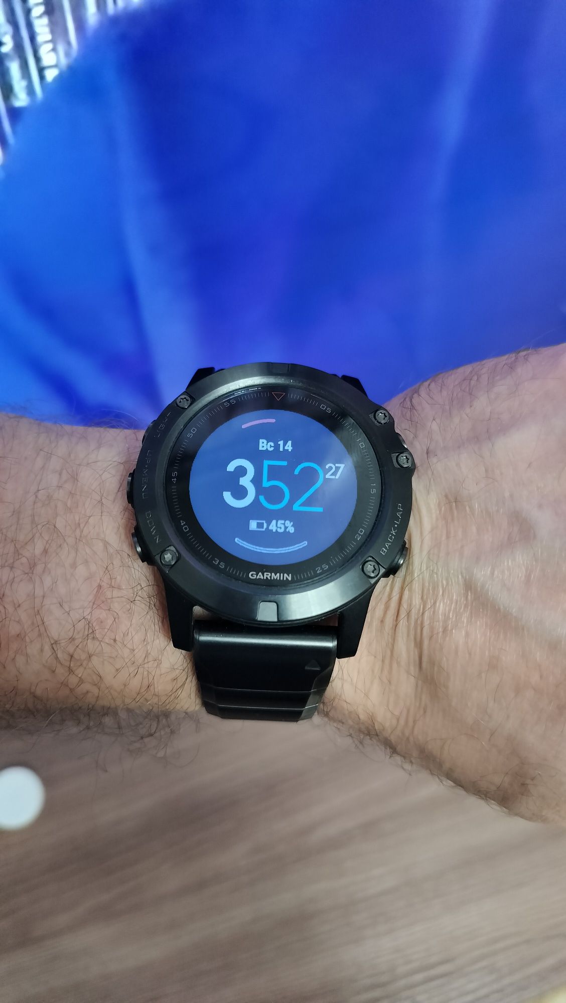 Смарт часы Garmin Fenix 5X Titan