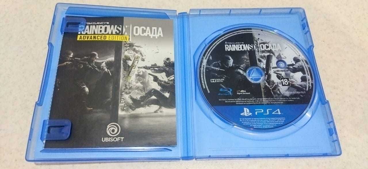 Продам игру RAINBOW Six Осада на PS4 (PlayStation 4)