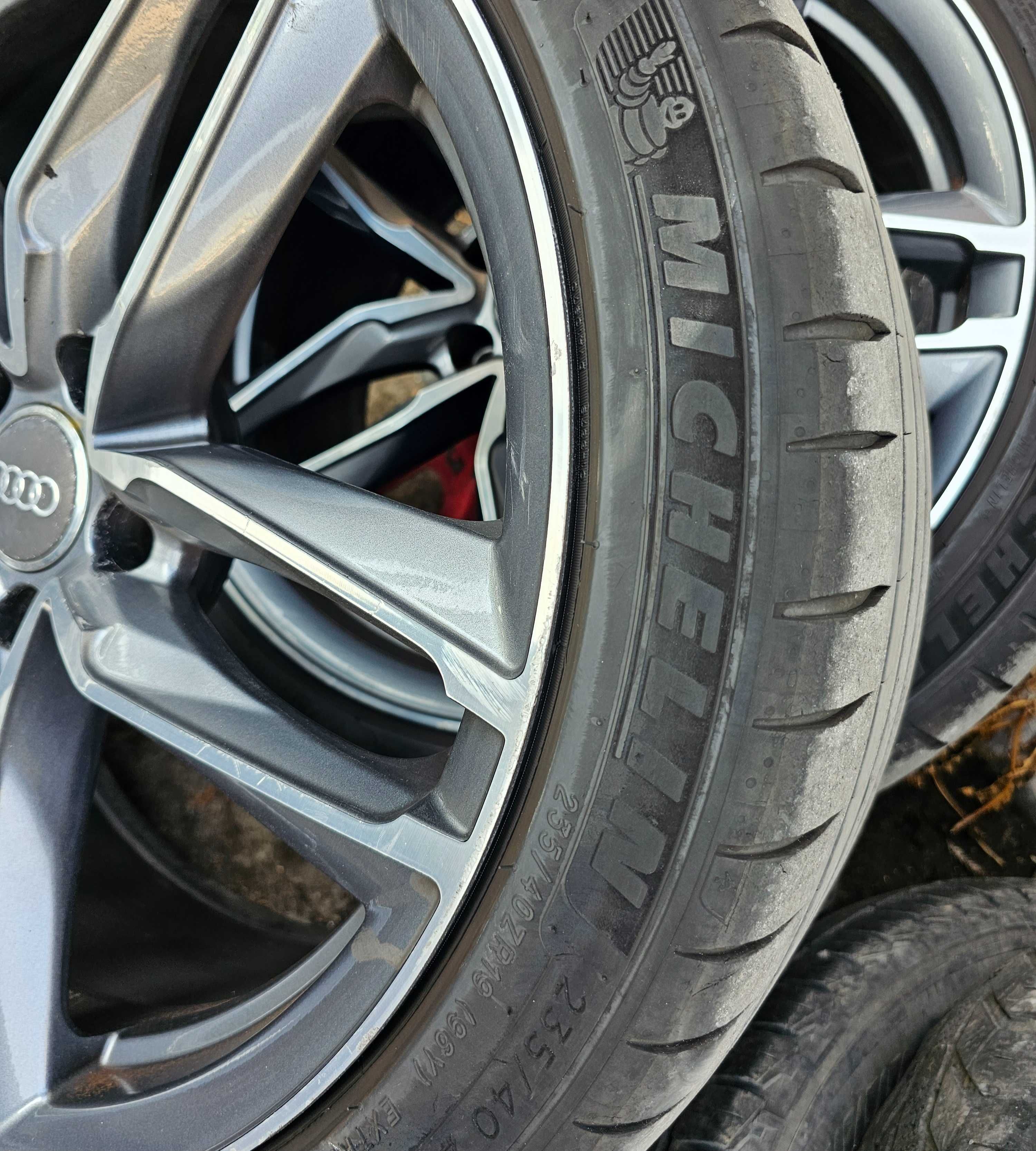 19 джанти и Michelin Pilot Sport 4s гуми Audi A6 A7  235 40 19 перфект