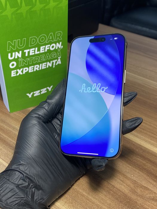 iPhone 16 Pro / 128 GB / Sănătate baterie 91% / Foarte bun