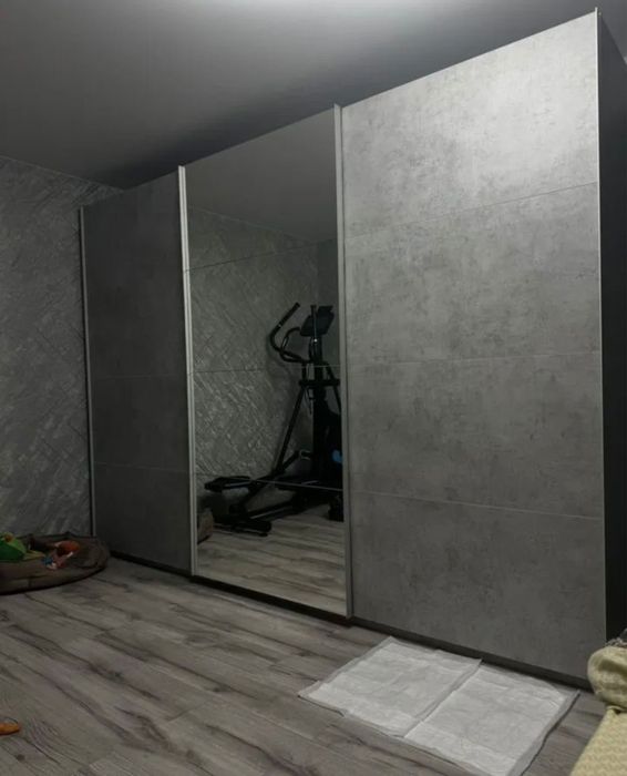 Шкаф купе графит