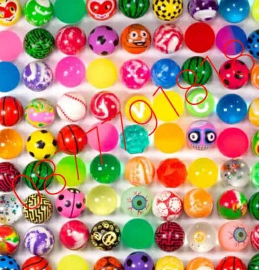 Топчета / силиконови гумени топчета 32мм. За вендинг машини