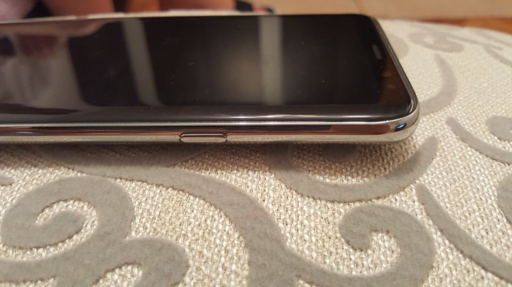Huse spate SAMSUNG S8+ auriu si argintiu