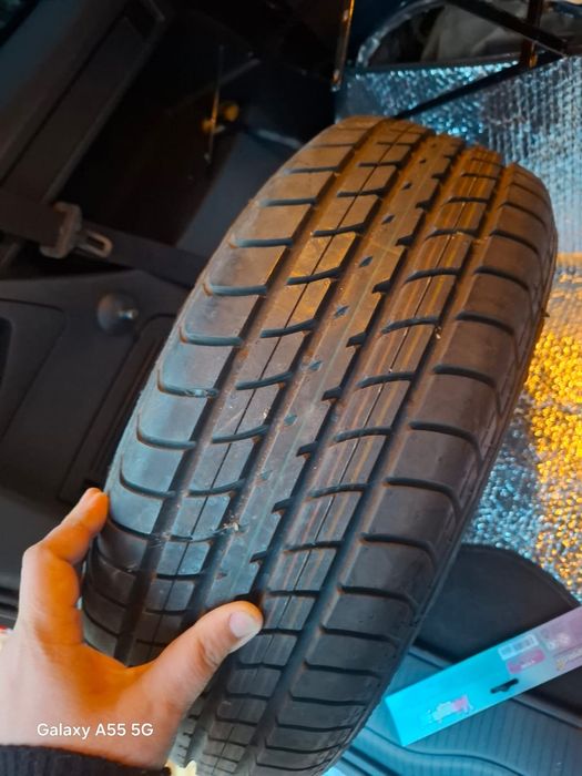 Roata pentru Vw. Polo sau Skoda cu cauciuc nou Dunlop