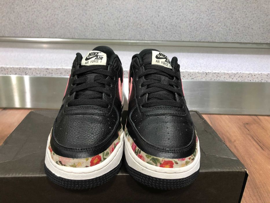 ОРИГИНАЛНИ *** Air Force 1 Vf Black/Pink Tint/White