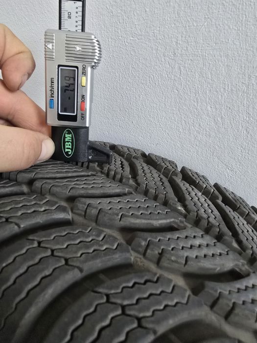 Roți VW + Anvelope Debica 205.55.r16 Iarnă 5x112 + Capace