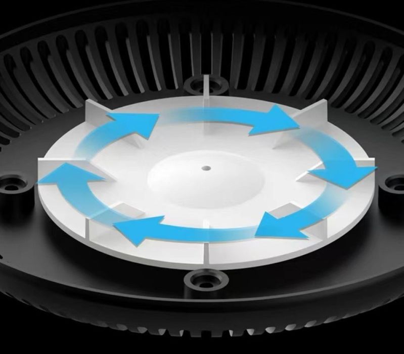 Бездимен пепелник, подходящ за дом, офис, кола, премахва дима и миризм