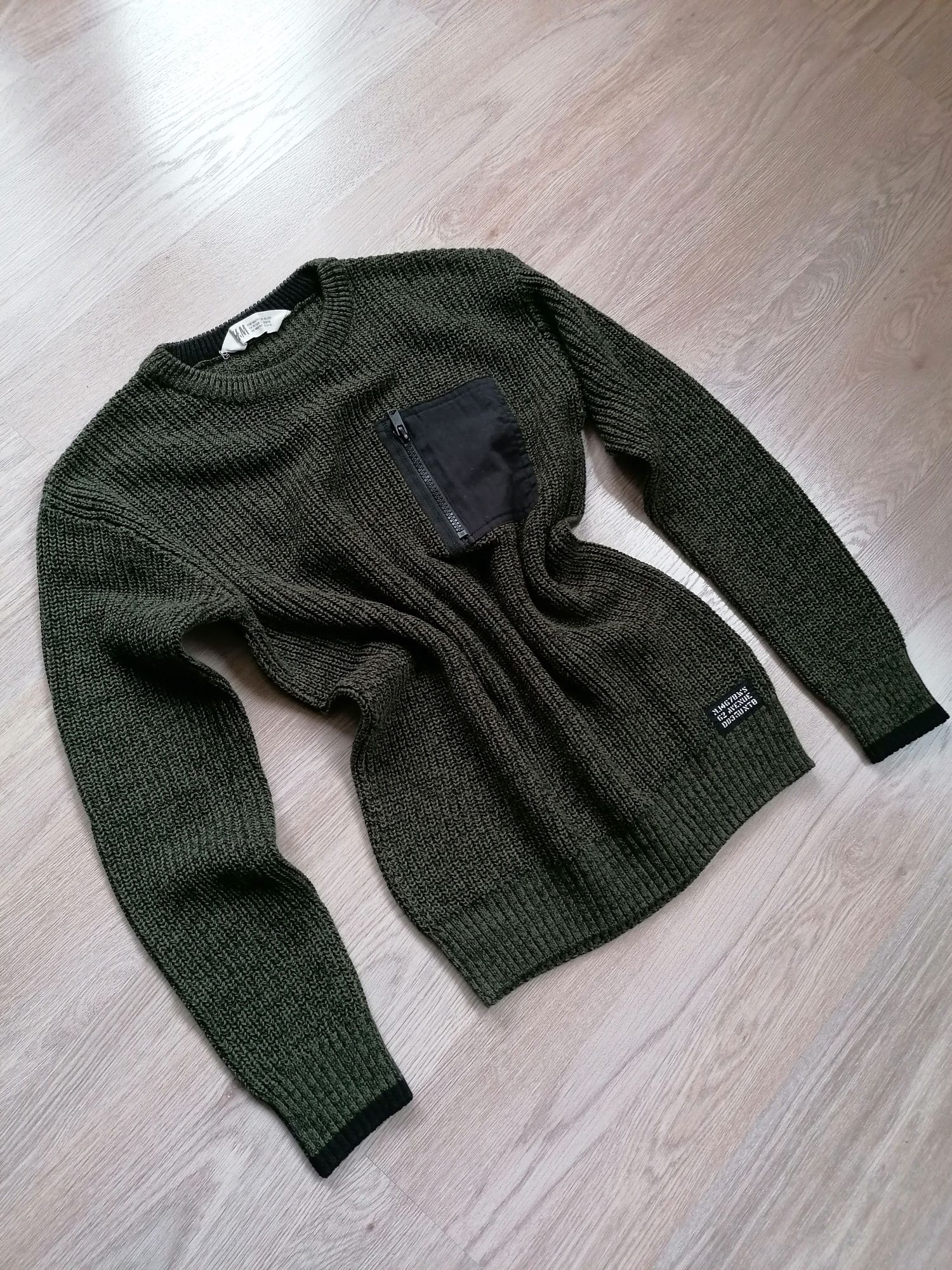H&M финно плетен пуловер и худи