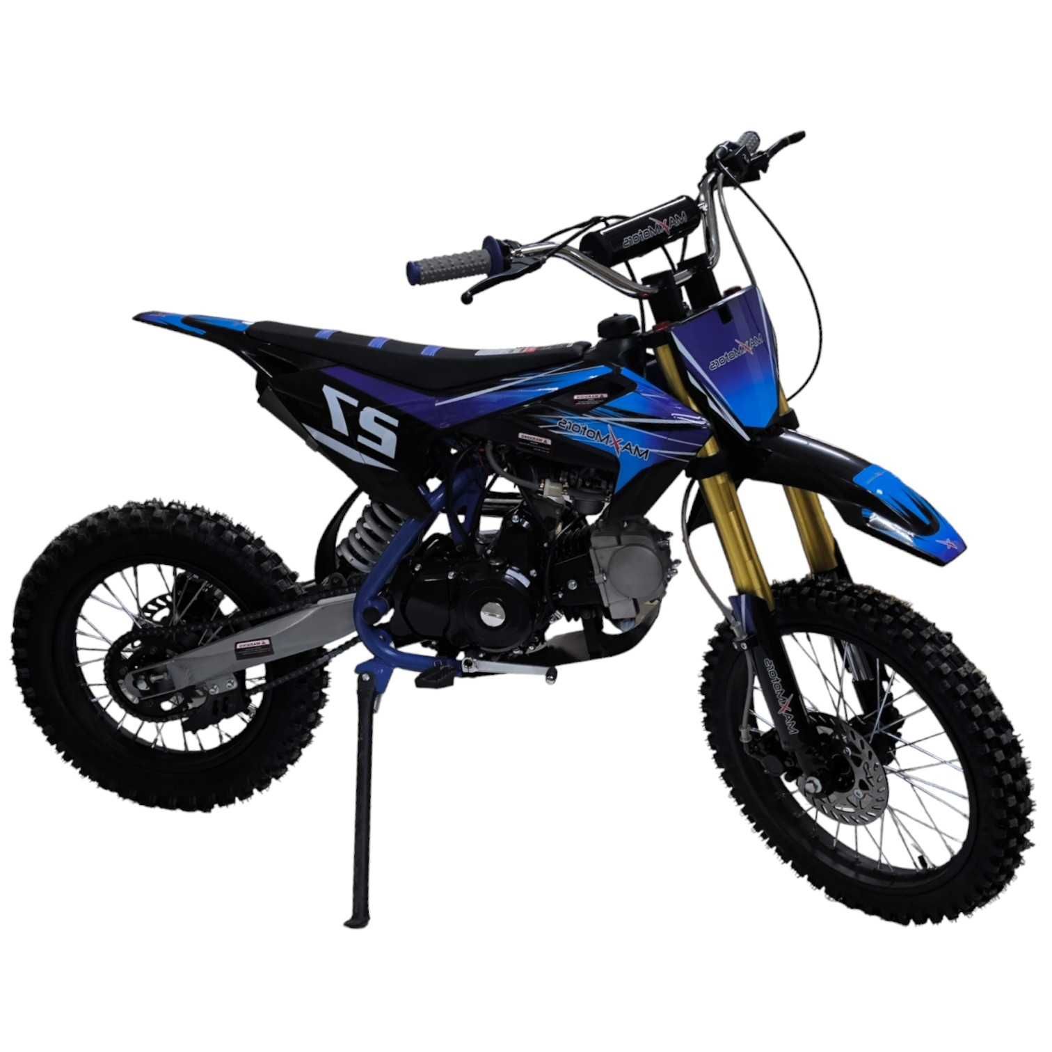 Бензинов кросов мотор 125 кубика MX Sport - Blue