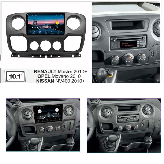 Navigatie Android Renault Master Waze YouTube GPS BT