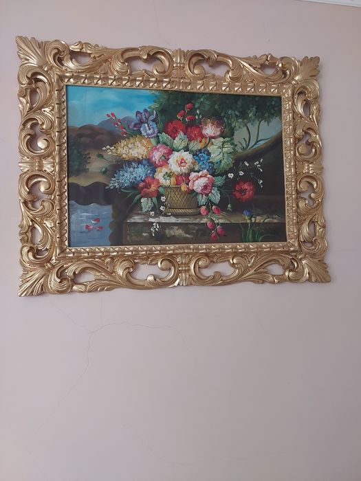 Tablou mare cu flori