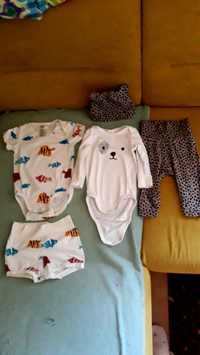 Set H&M copii, body, pantaloni Zara,  H&M