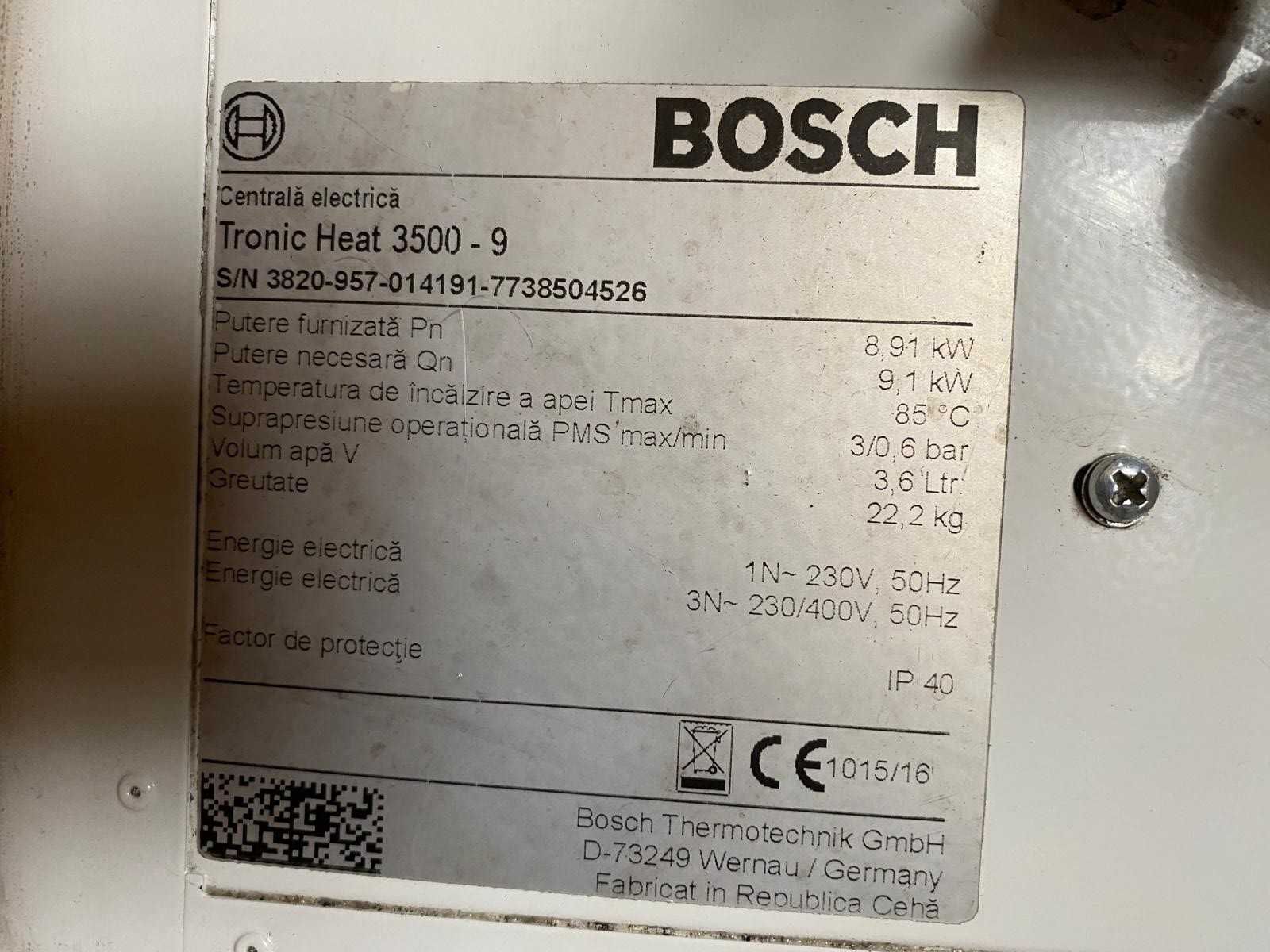 Centrala electrica Bosch Tronic Heat 3500, 9 kW