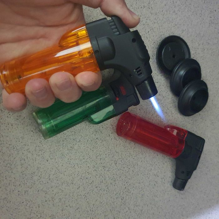 Bricheta de Putere mare-Reincarcabila-Flacara intensa-Torta-Lampa gaz