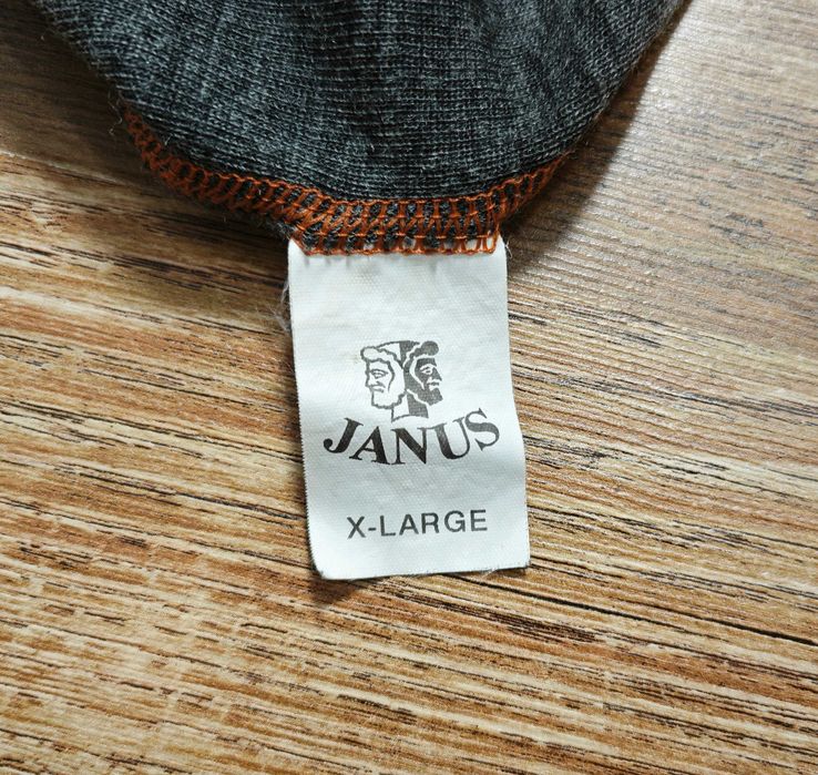 JANUS Pro Мериносова вълна мъжка фланелка размер XL