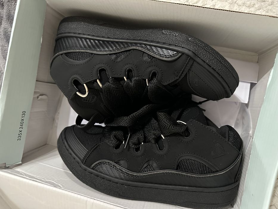 Lanvin curb sneakers