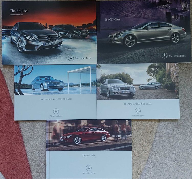 Рекламни Каталози и брошури на Mercedes-Benz