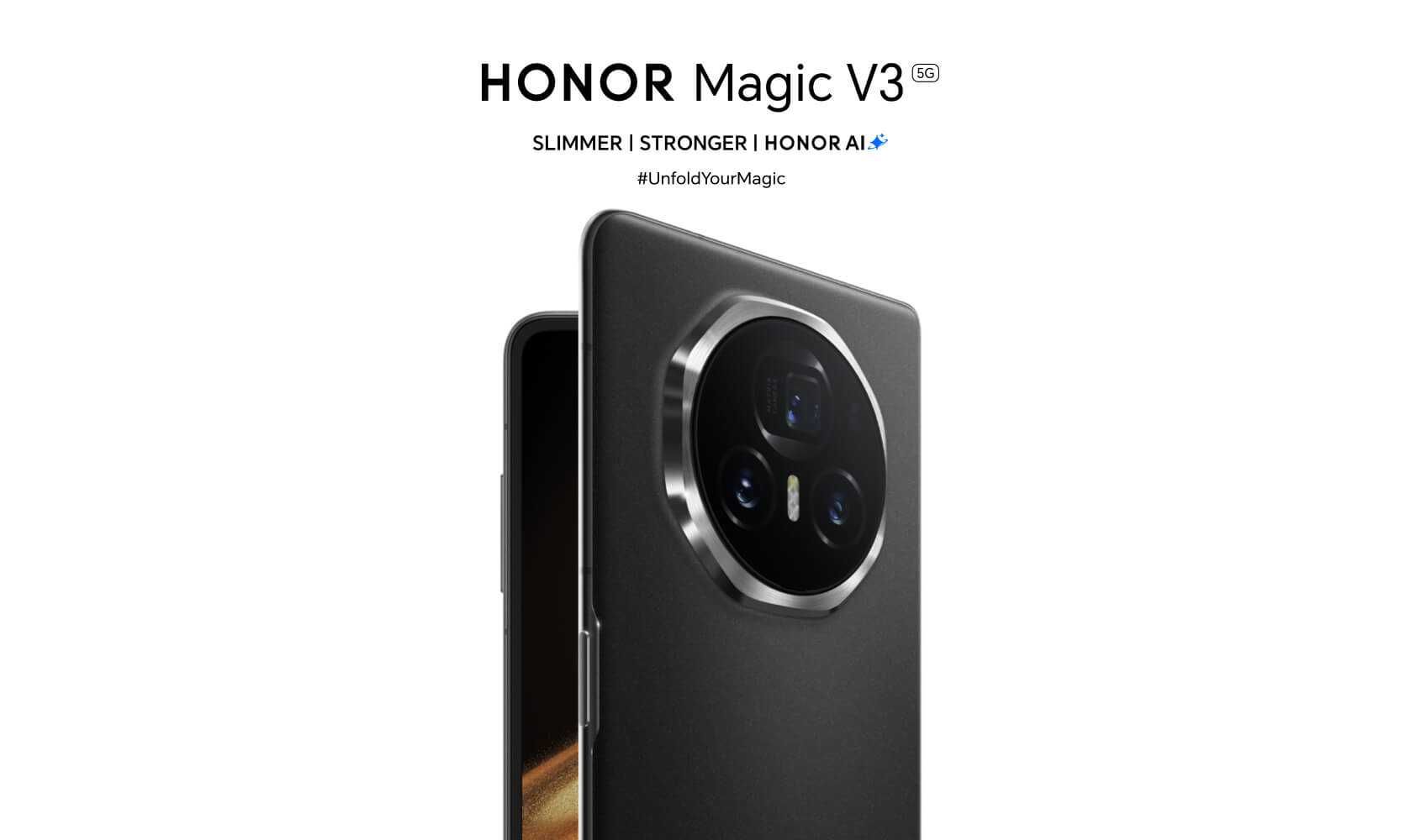 НОВ! Honor Magic V3 5G 512GB 16RAM Black / Green Гаранция!