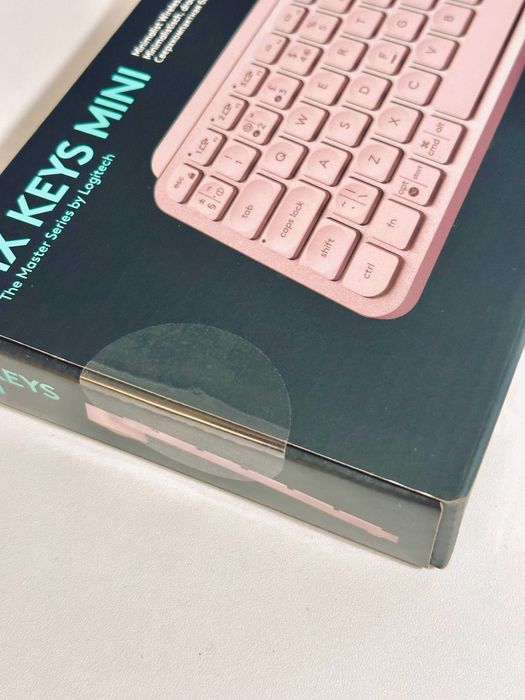 Tastatura Logitech MX Keys Mini, layout US INTL, Rose - SIGILATA