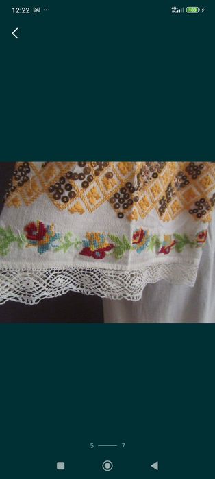 Cămașă tradițională, port popular