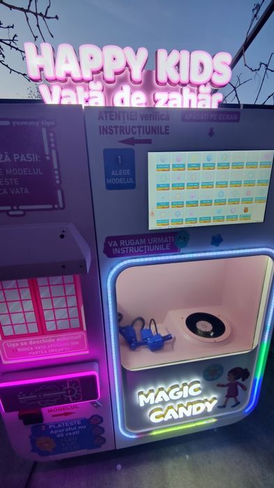 Automat vată de zahăr