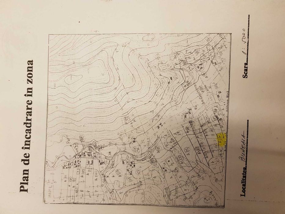 teren 11000 mp la padure in Budeasa Mica