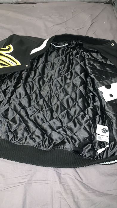 Off white Leather Jacket