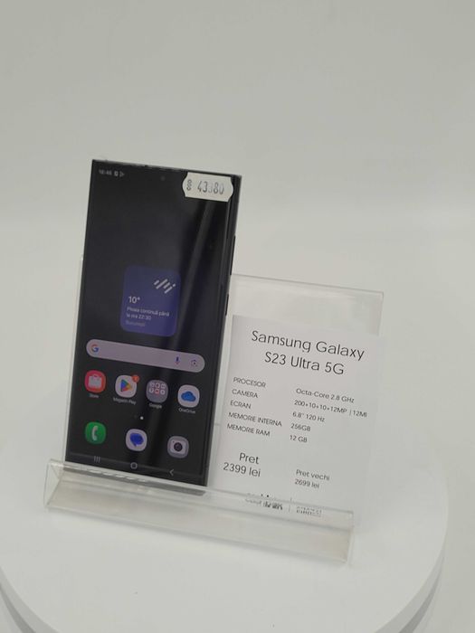 Garantie 24 luni Samsung Galaxy S23 Ultra 256GB CashBox