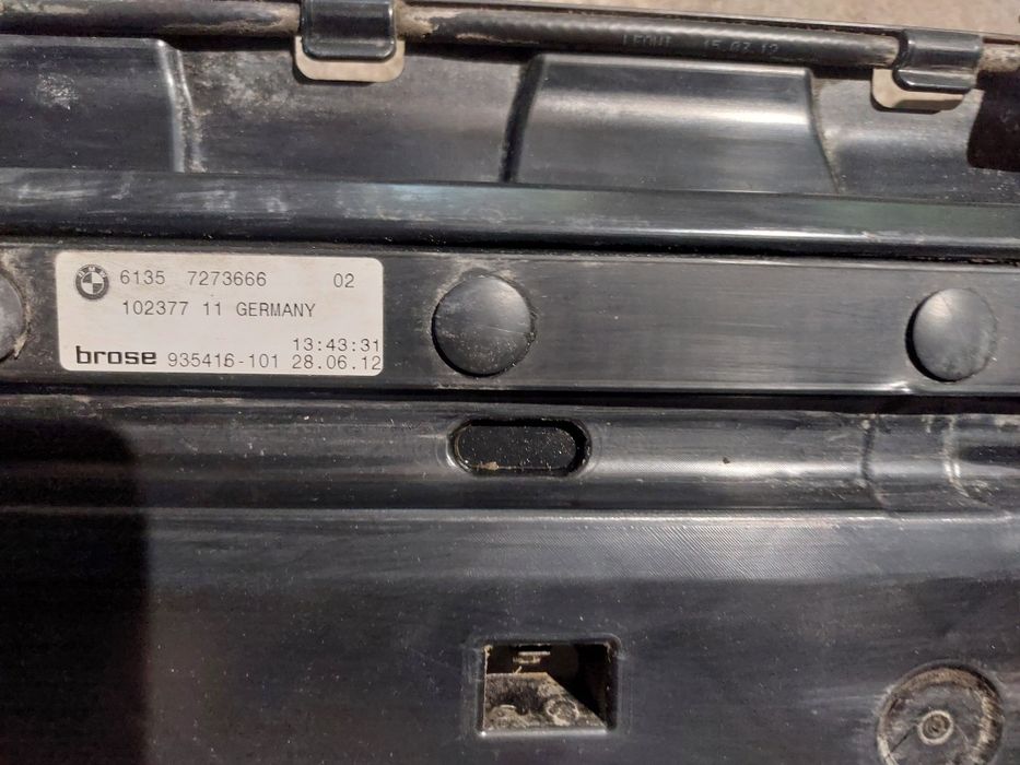 Adaptor Suport bară spate cu senzor deschidere M paket BMW F10 F11