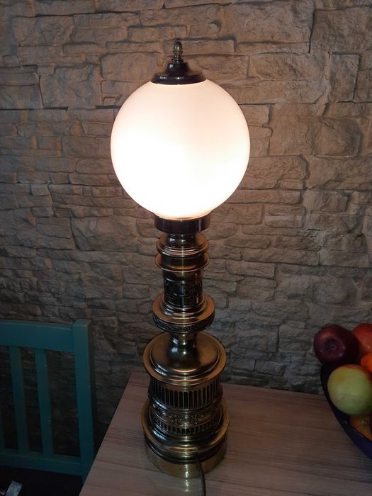 Vand Lampa Empire gaz,modificata pe electric,