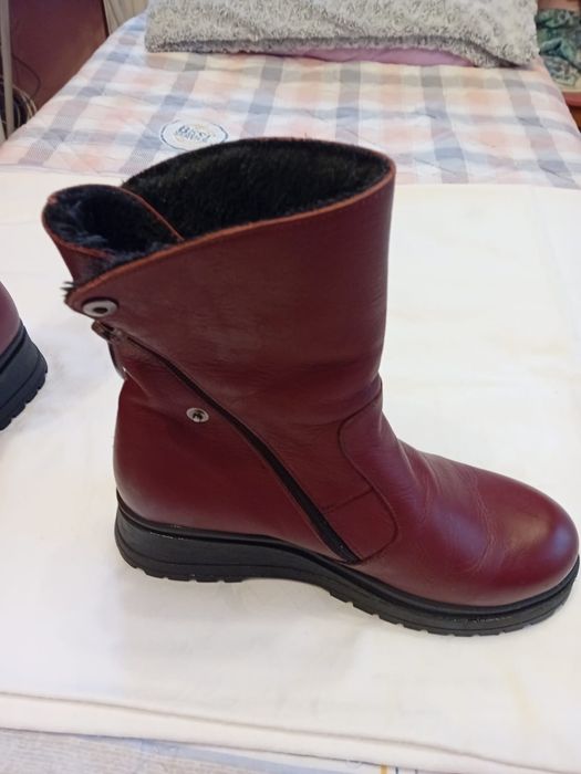 Cizmulițe de iarnă căptușite