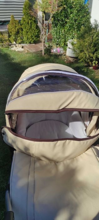 Детска количка Dizain Baby 2in1 Кожа