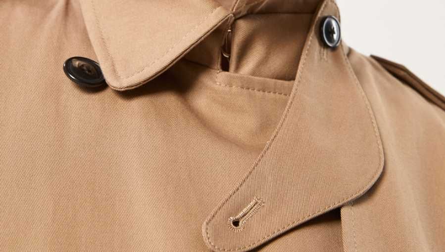 пальто тренч massimo dutti