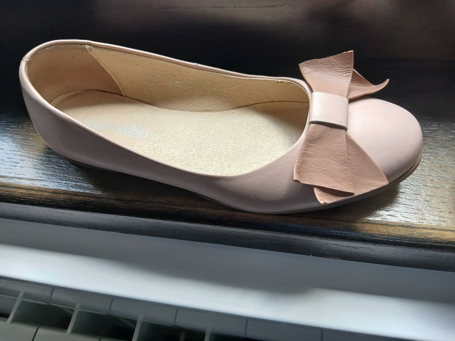 Vand balerini piele naturala nude 37 Marelbo