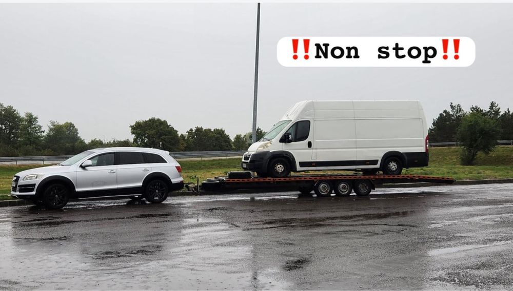 Tractari Auto Buzau- Platforma auto ‼️NON STOP‼️Buzău Autostrada A7